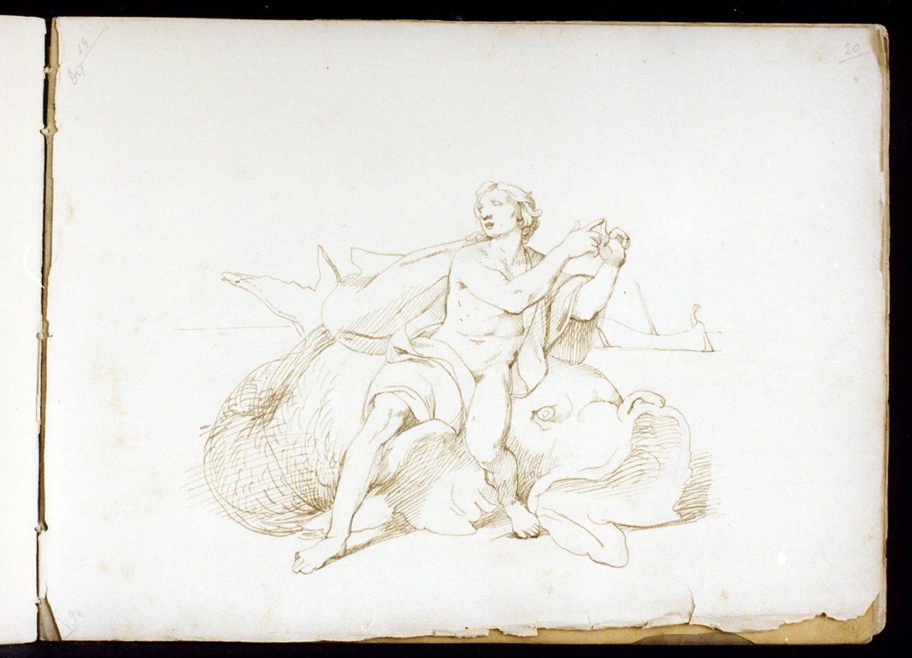 Studio con Tobiolo e l'angelo - Museo Nazionale di san Martino, Napoli